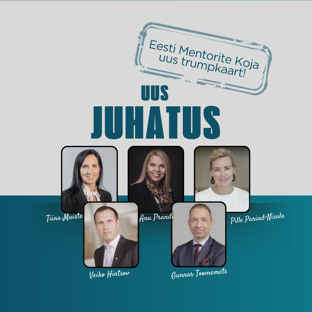 Eesti Mentorite Koja uus juhatus
